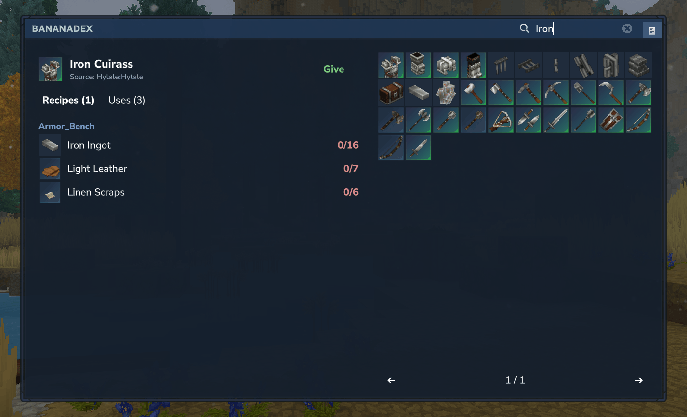 Iron (search)