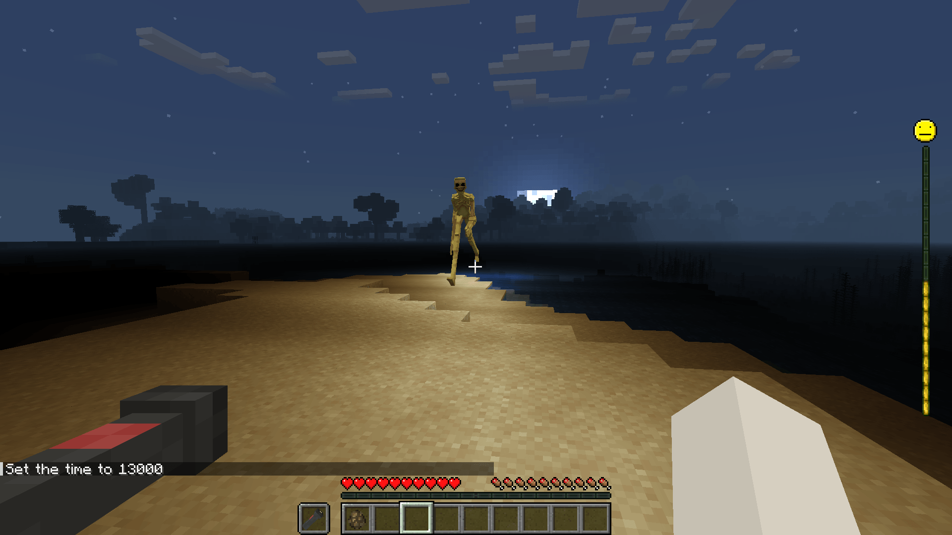 Verity JE horror encounter shown in the project gallery under the caption Run