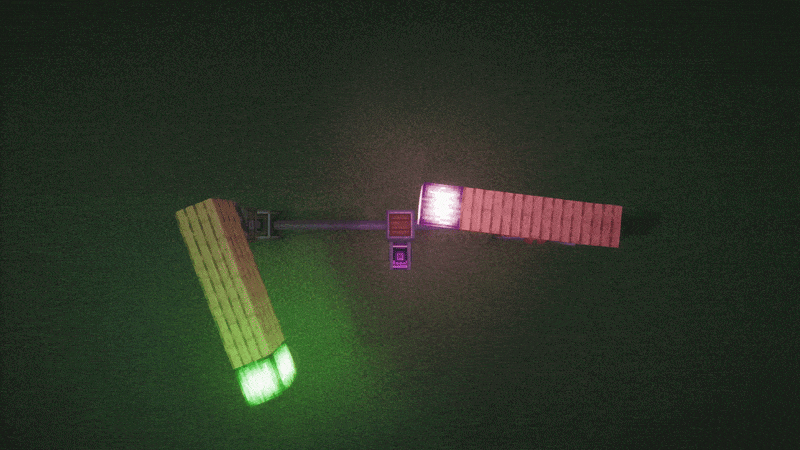 Create Mechanical Bearing on the left and Aeronautics Swivel Bearing on the right (LAMB)