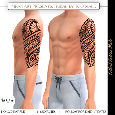 Tribal Tattoo Male