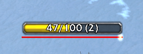 Energy bar with combo points and external tick bar.
Tick bar is red in combat and yellow out of combat.
Spark is brighter when synced.