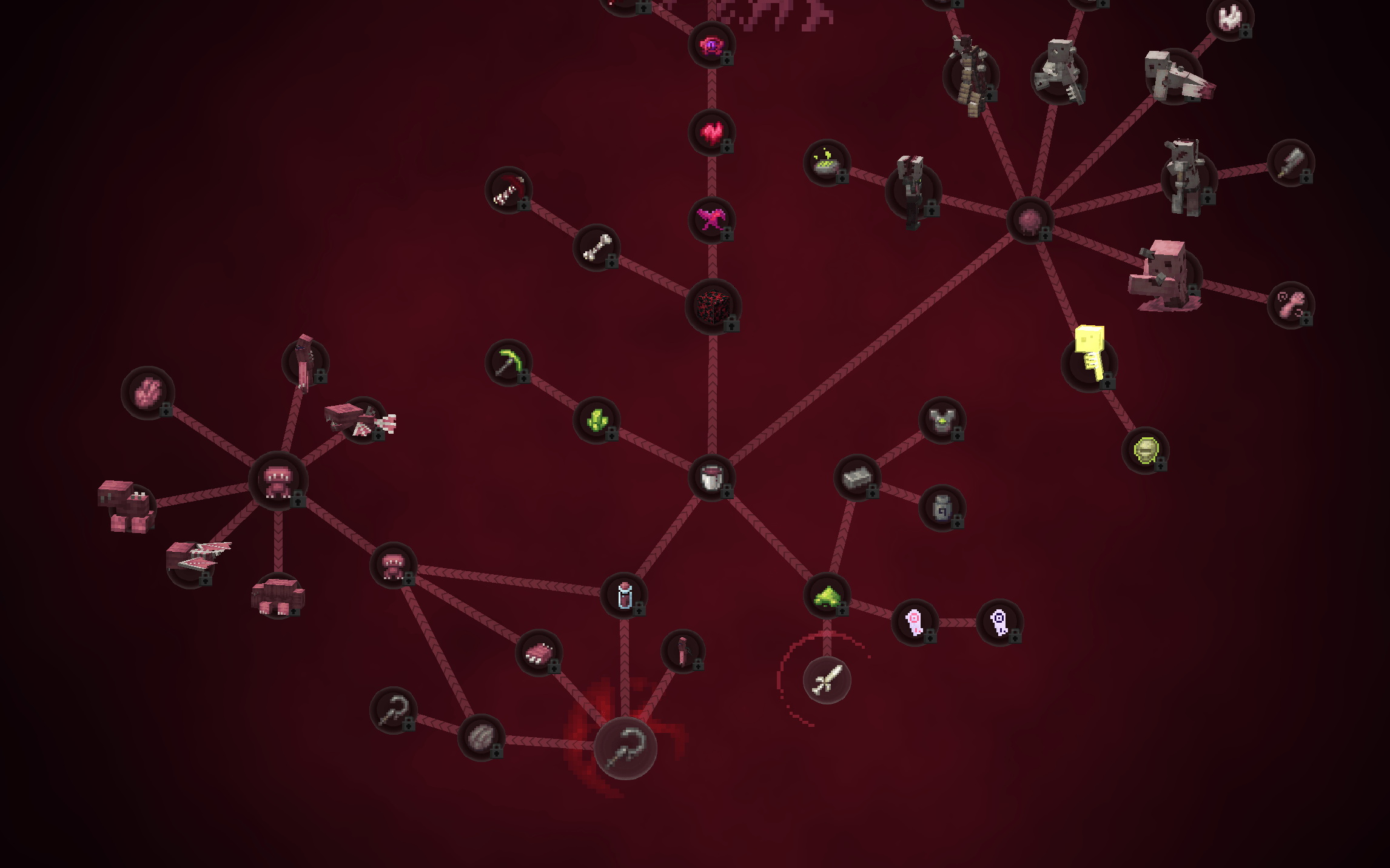 Example of how the theme looks with quests from Desecrated.