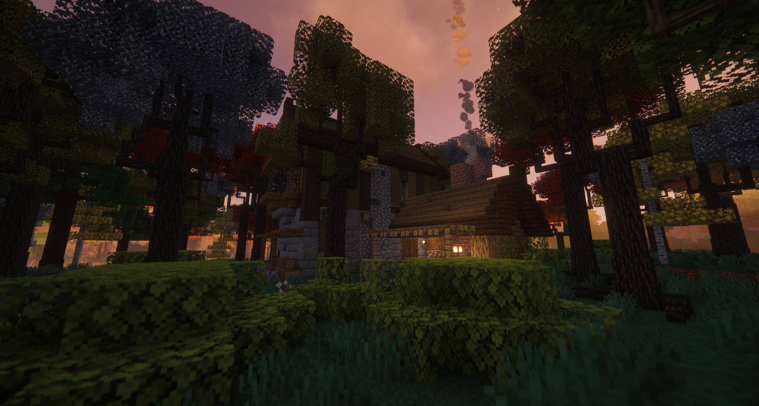Thumbnail Valhelsia home at dusk