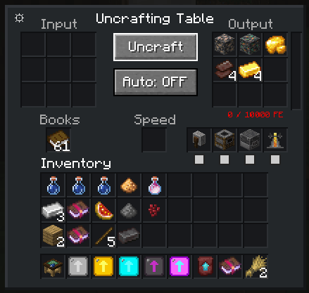Thumbnail Ingot Uncraftiing