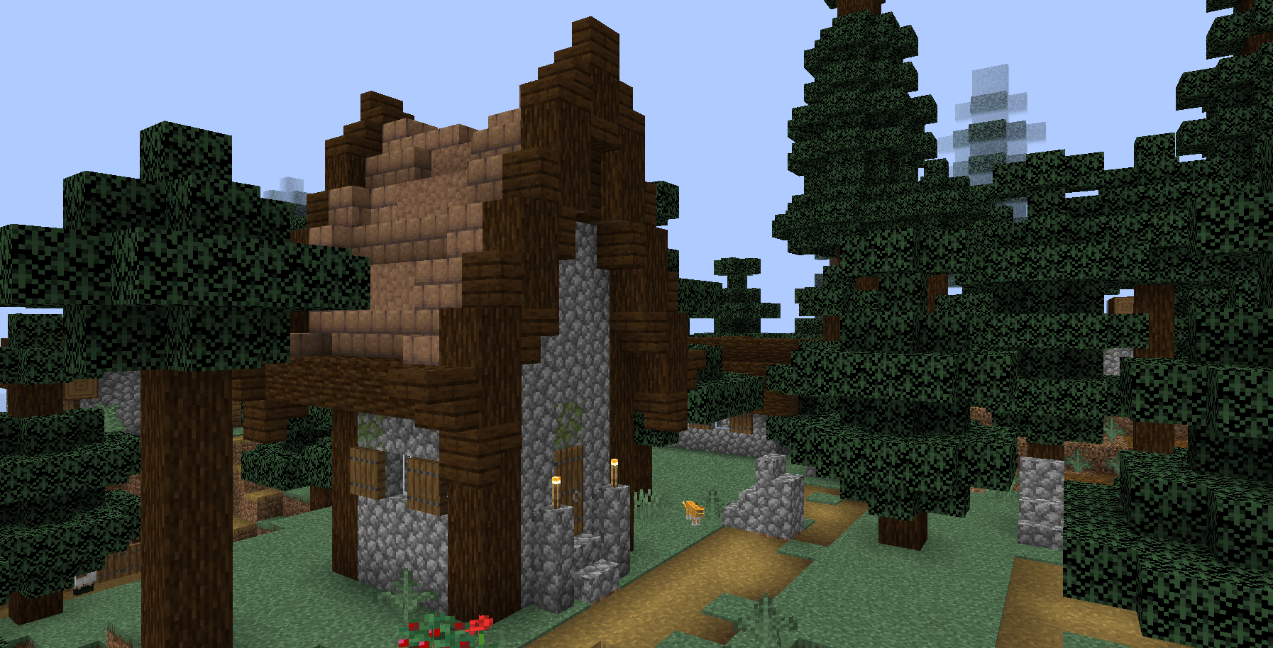 House with Mud Roof