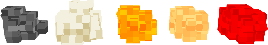 Gunpowder,BoneMeal,BlazePowder,GlowstoneDust,Redstone
