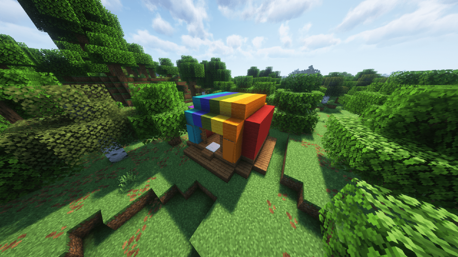 The campsite of my mod.