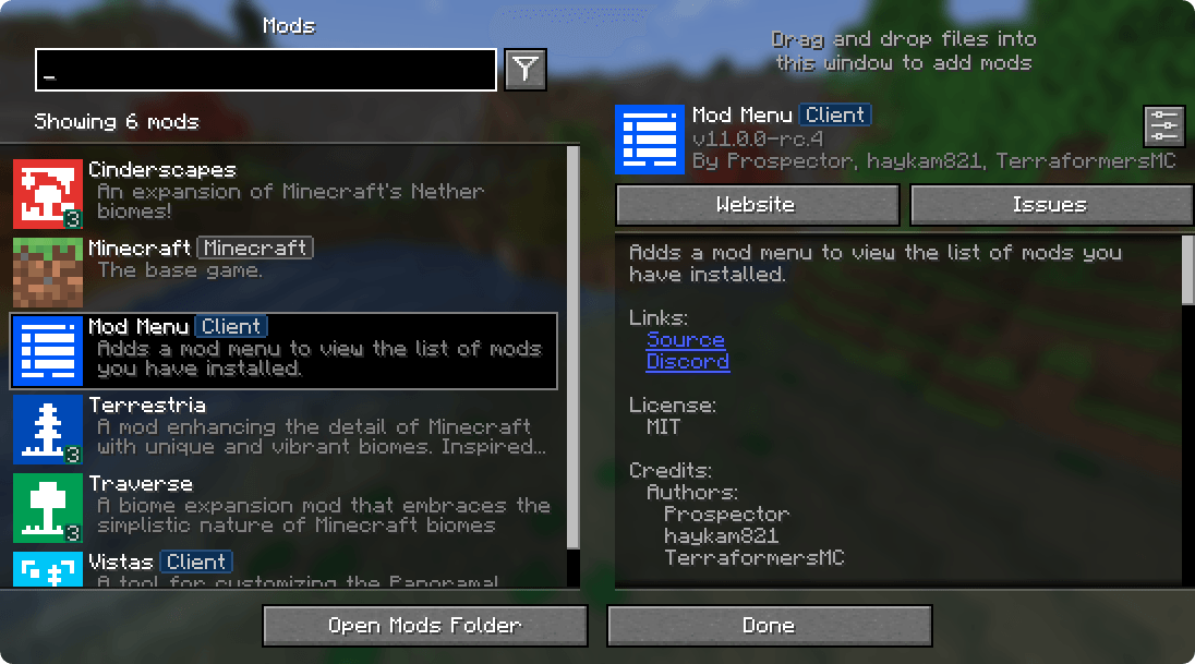 Mod Menu — screenshot 1