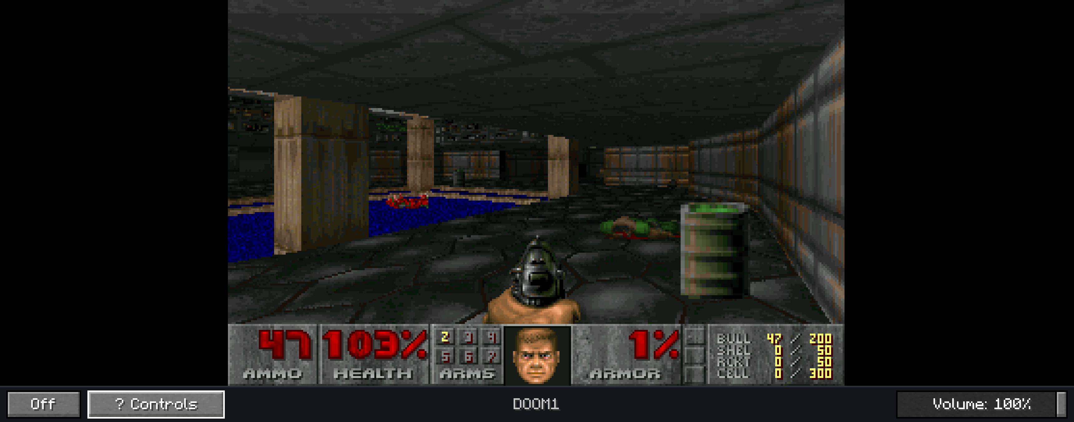 Some file formats, such as .wad, are not detected by default; you need to create a folder (like "doom") inside the "roms" directory and place "doom.wad" there.