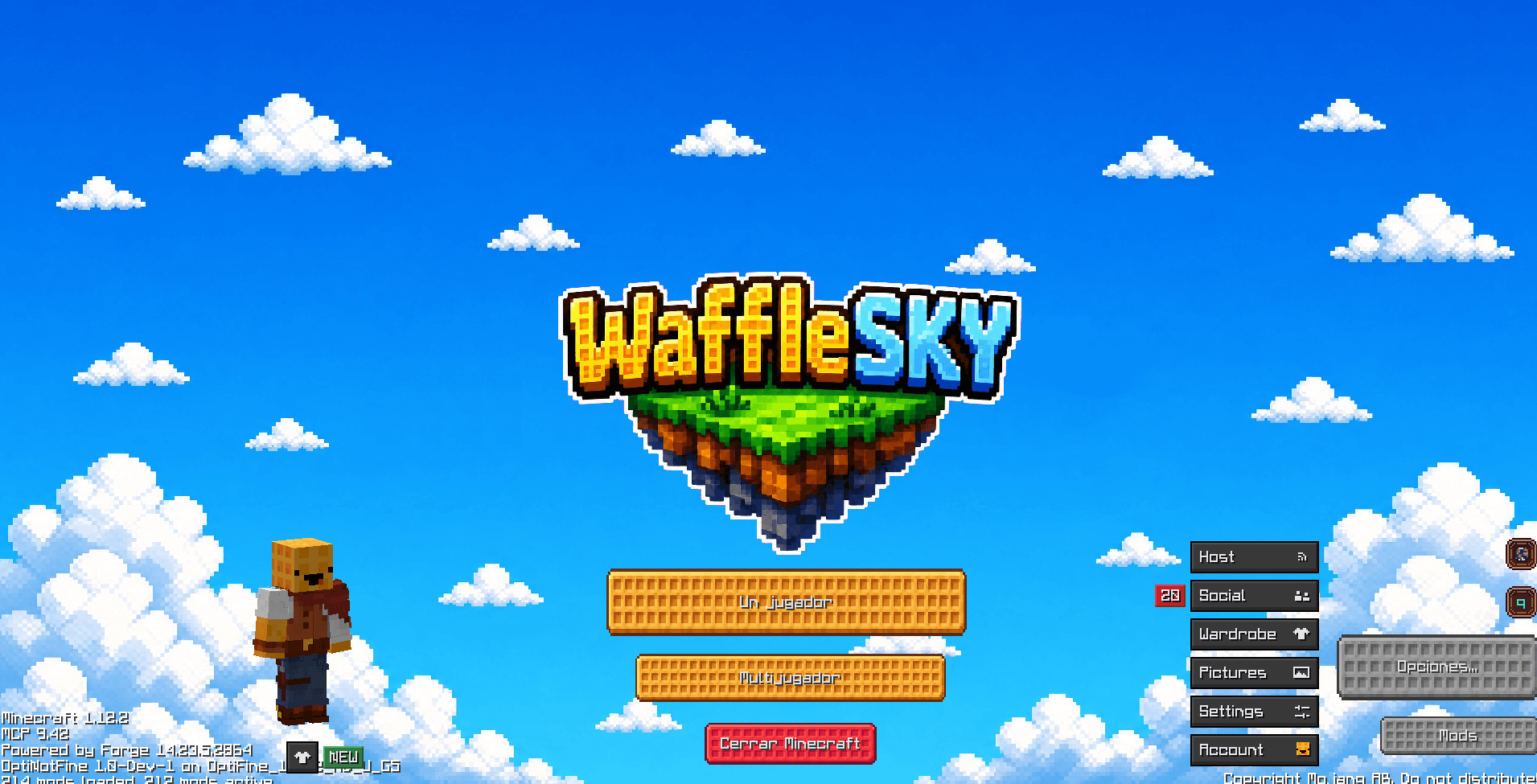 Pronto el nuevo Modpack WaffleSKY.png