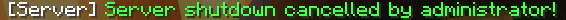 /tminus cancel