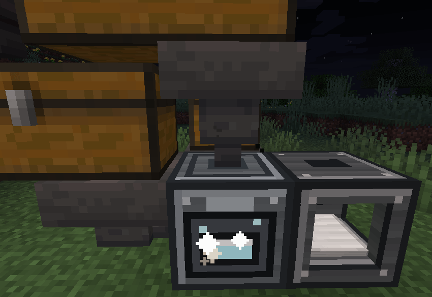 Automated machinery that devours excess resources.