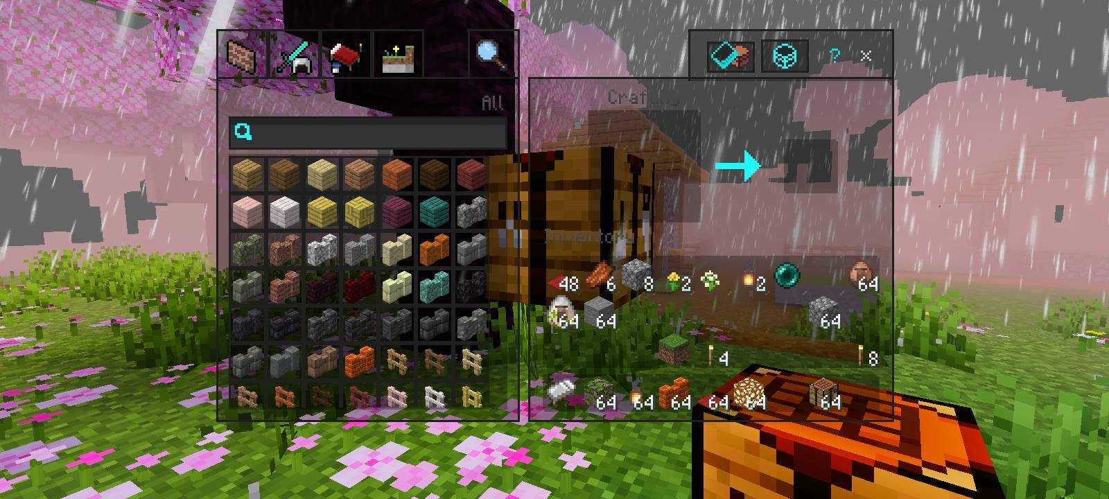 Crafting Table Interface