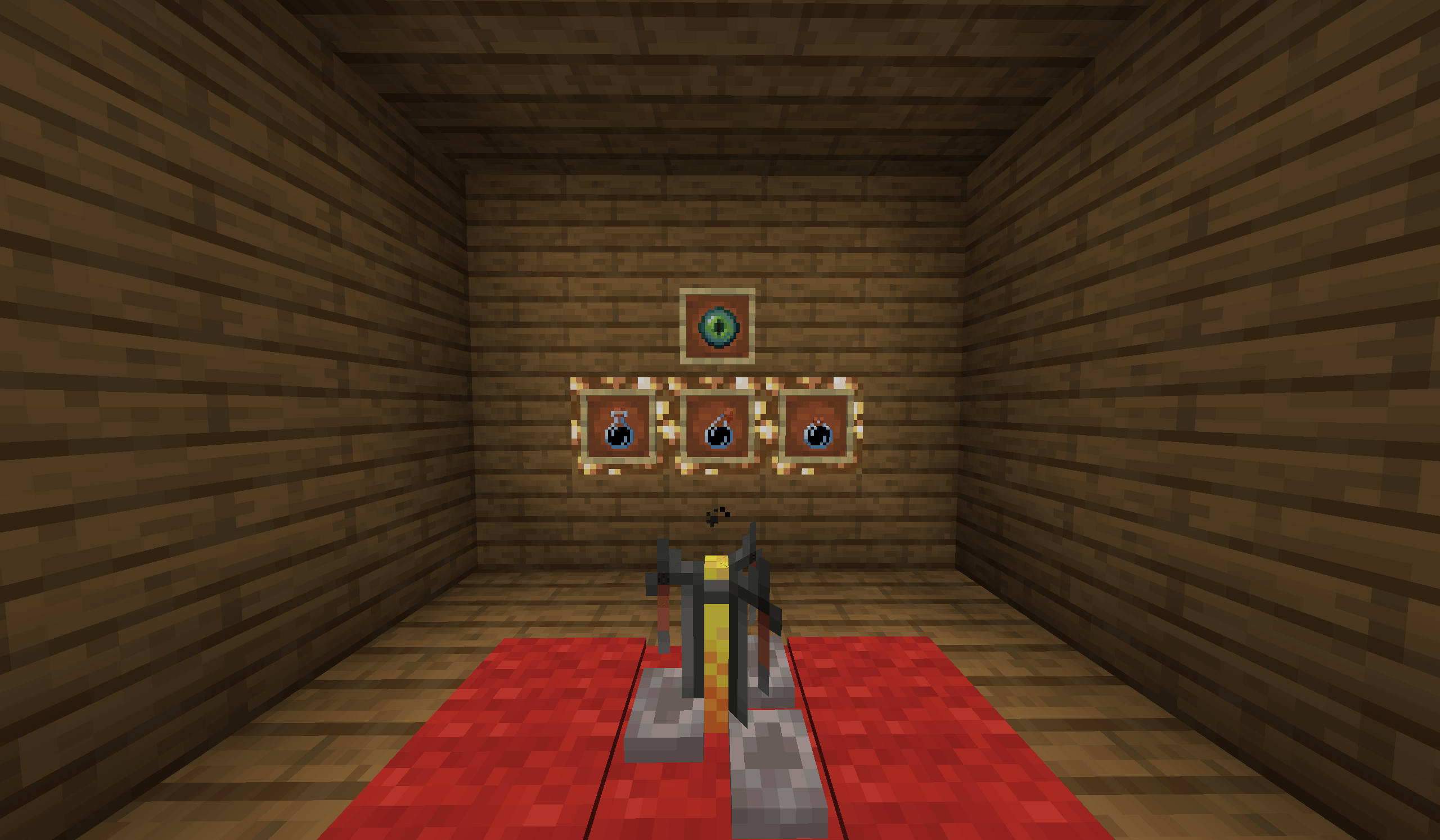 Potions can be brewed with an eye of ender