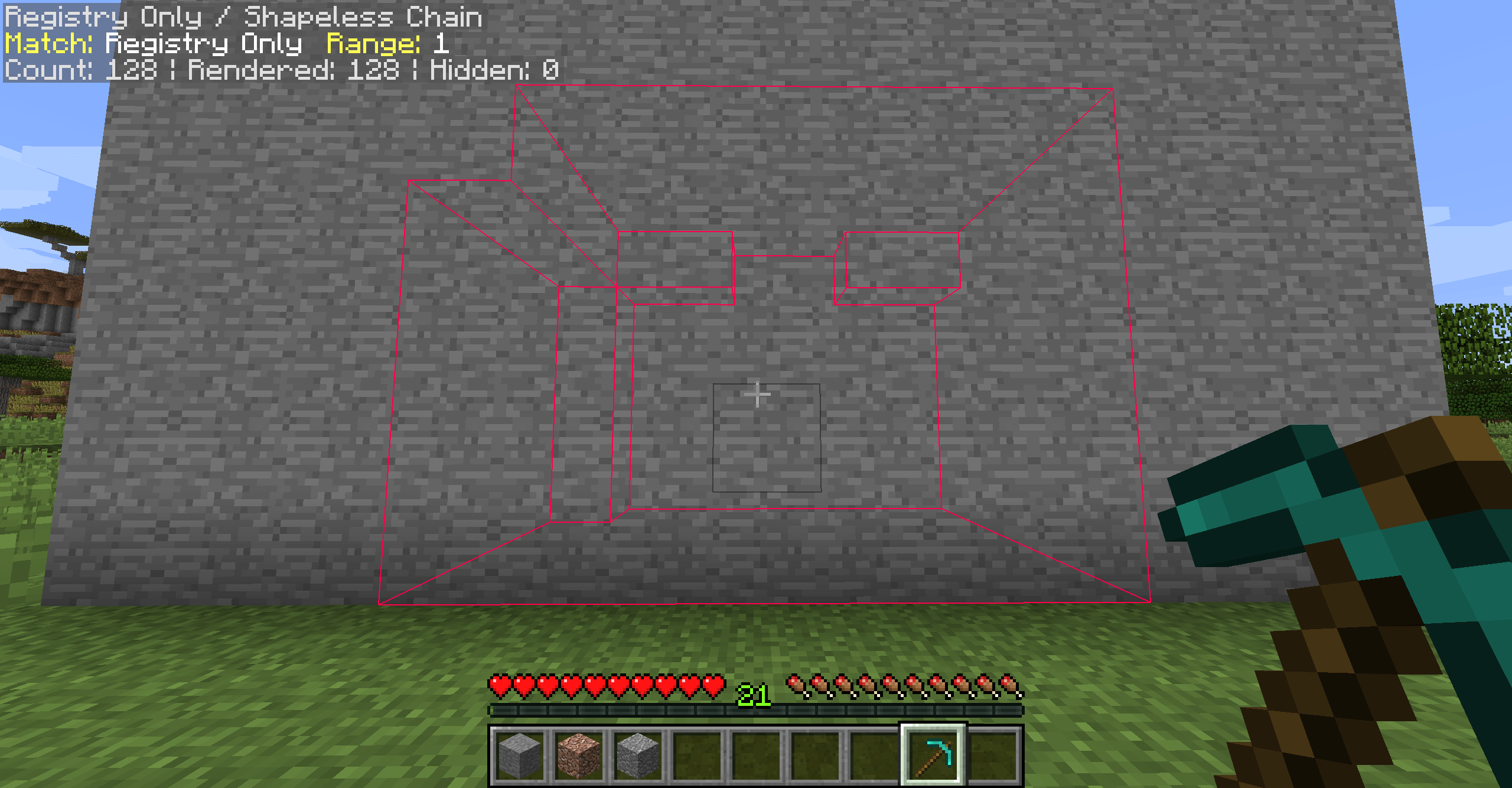 One of the preset chain shapes.