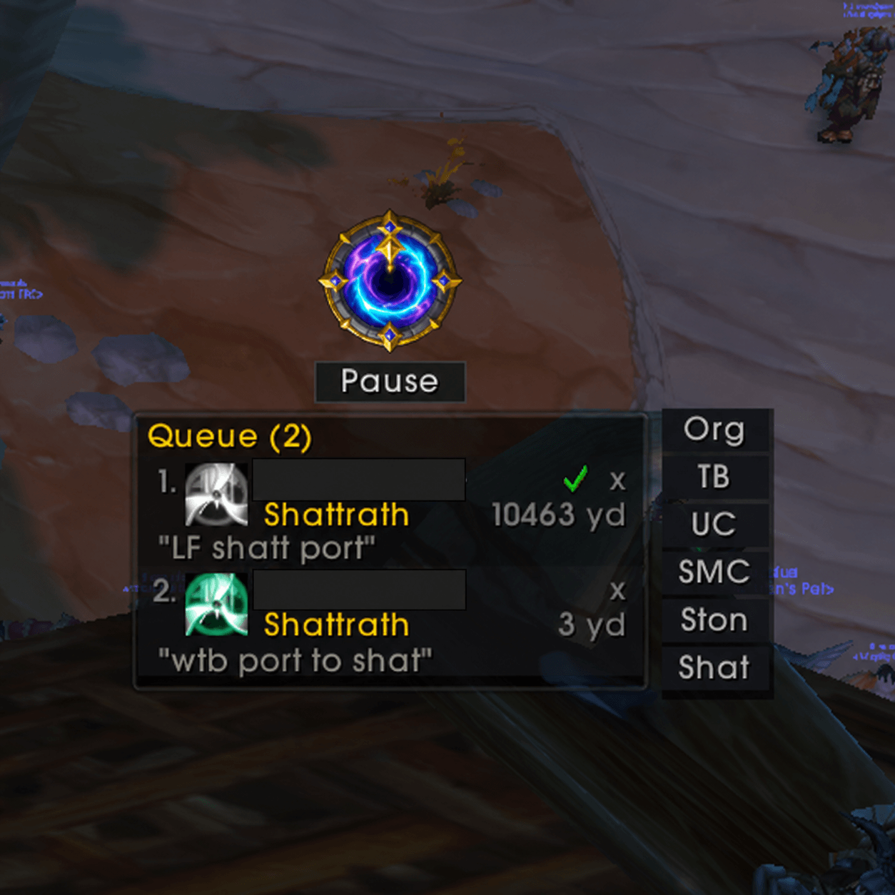 If you don't care about the gold stats, you can hide it and just use the button.