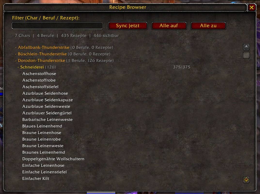 Recipe Browser