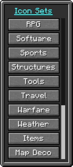 Thumbnail Part three completes the full list of 19 categories included with the pack, making the large icon library easier to browse and navigate.
