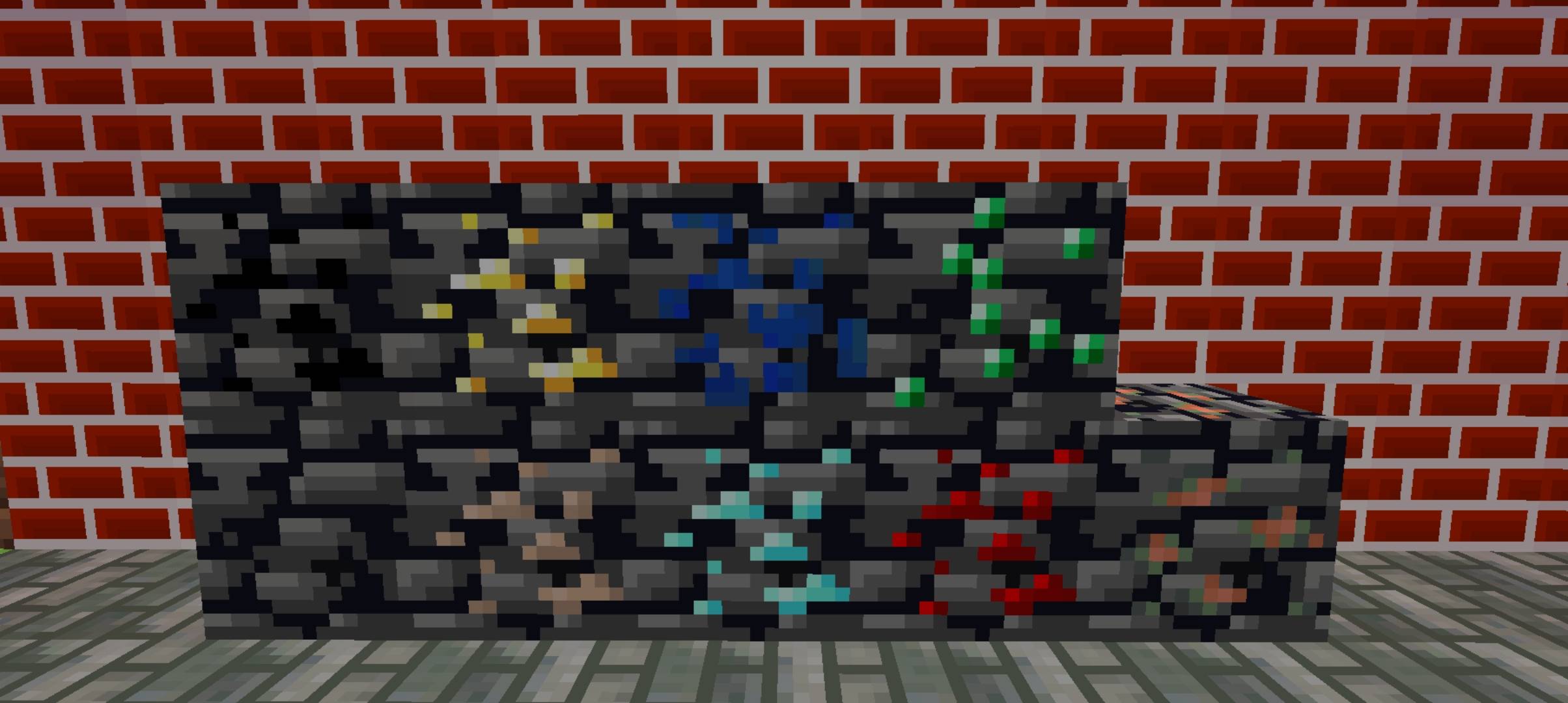 Coal ore on upper left. Yeah i tried my best
