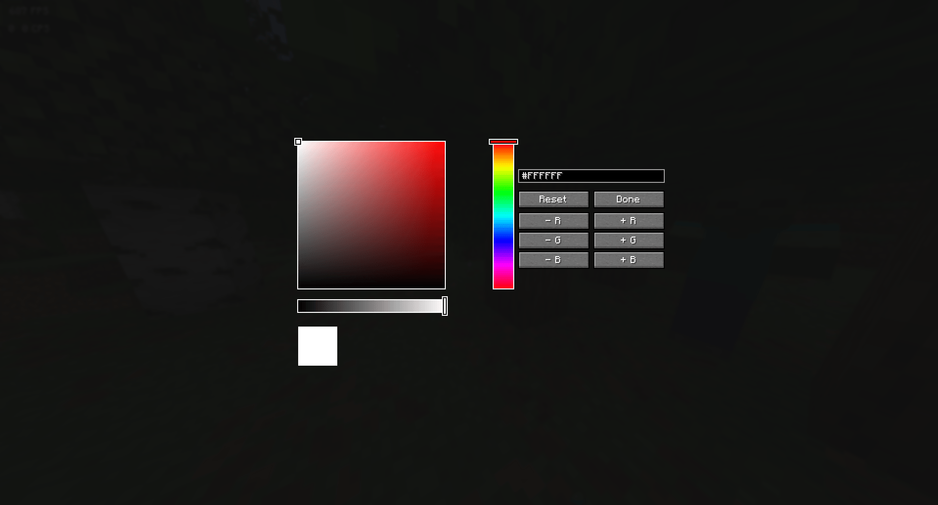 Entity Overlay Color Customization