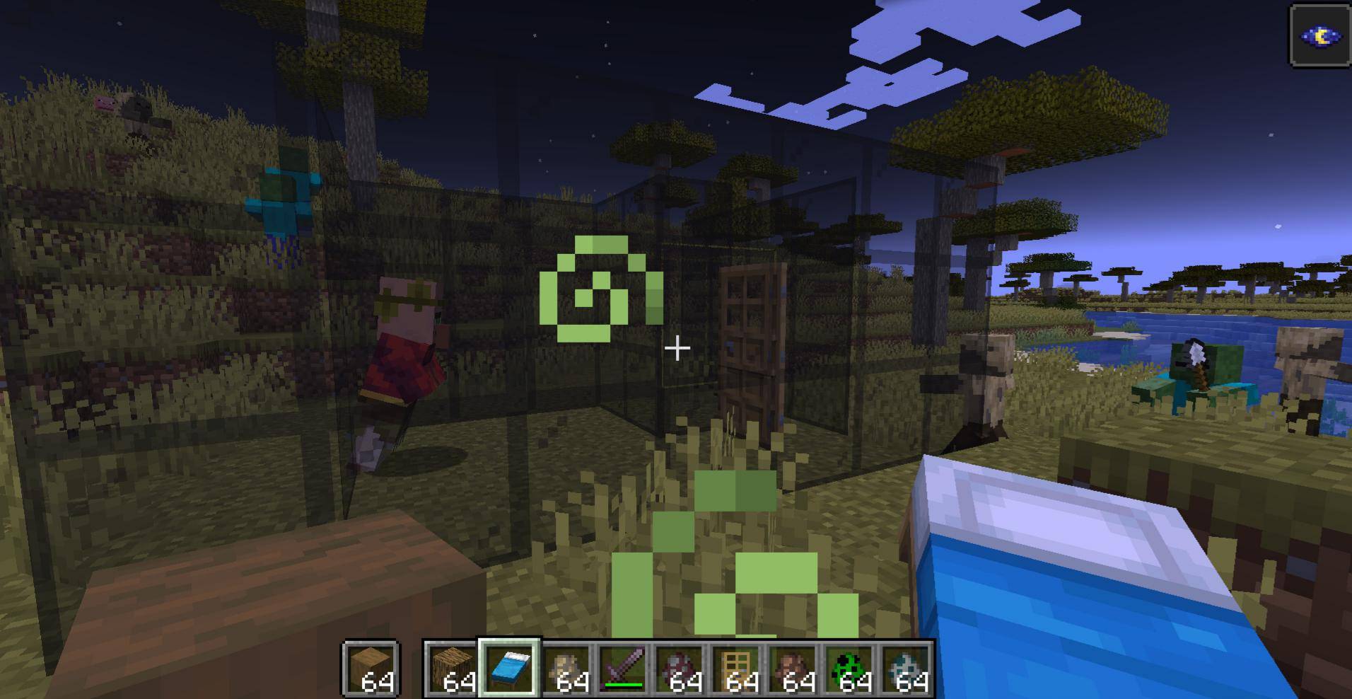 Crouching Villager