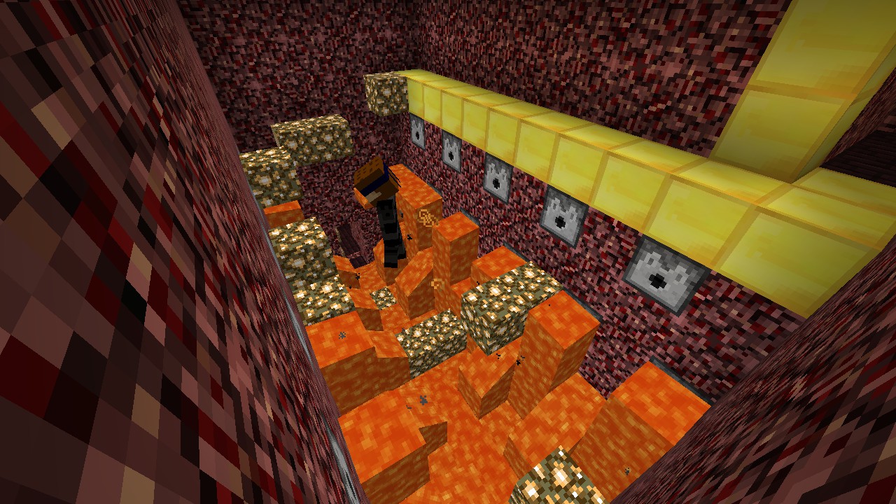 Part of Lava run