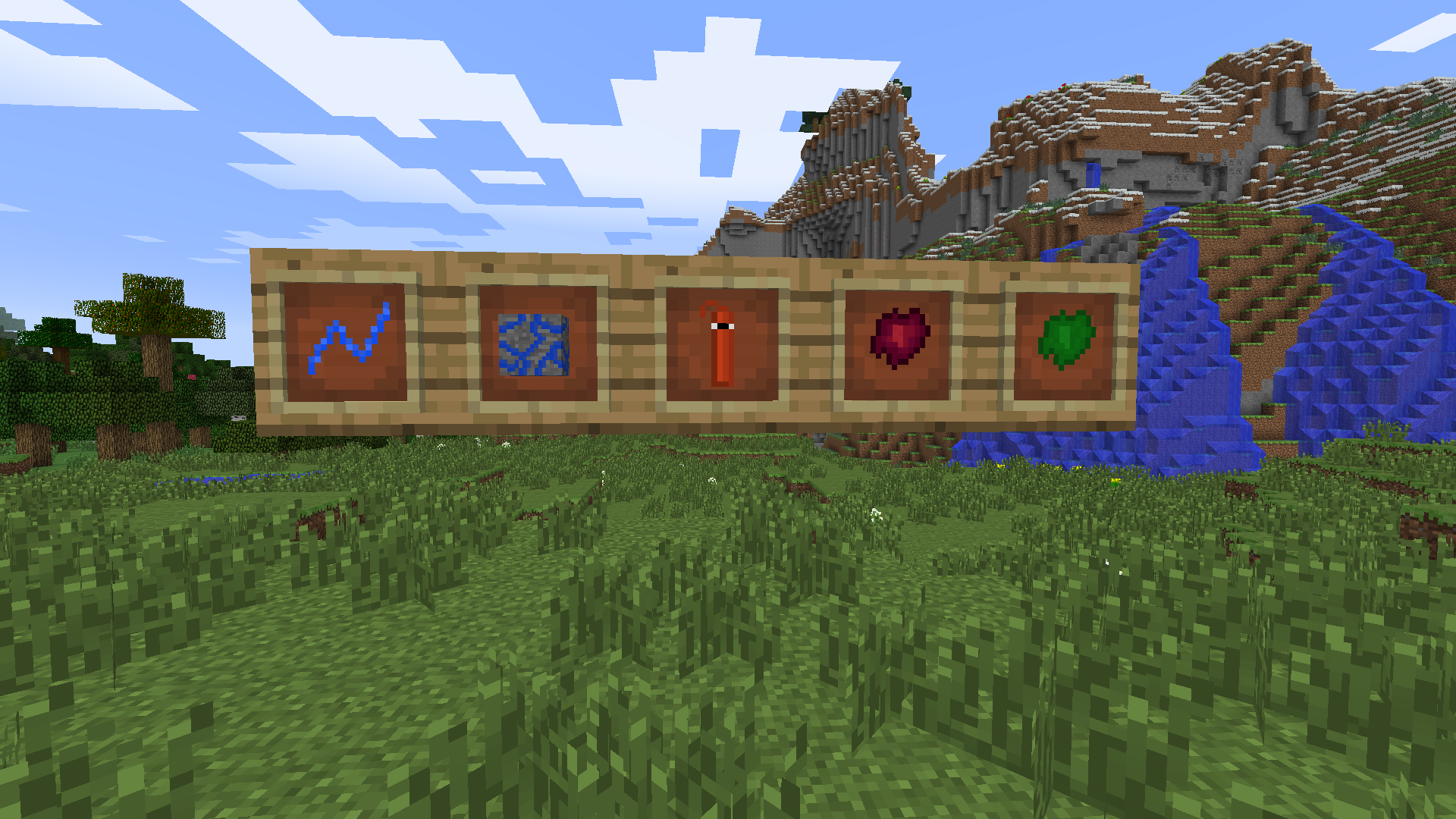 Items from the mod that are not directly used to craft swords.