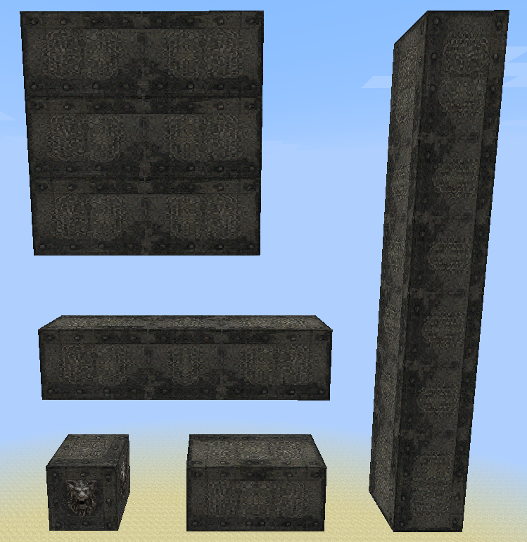 Fancy Iron blocks