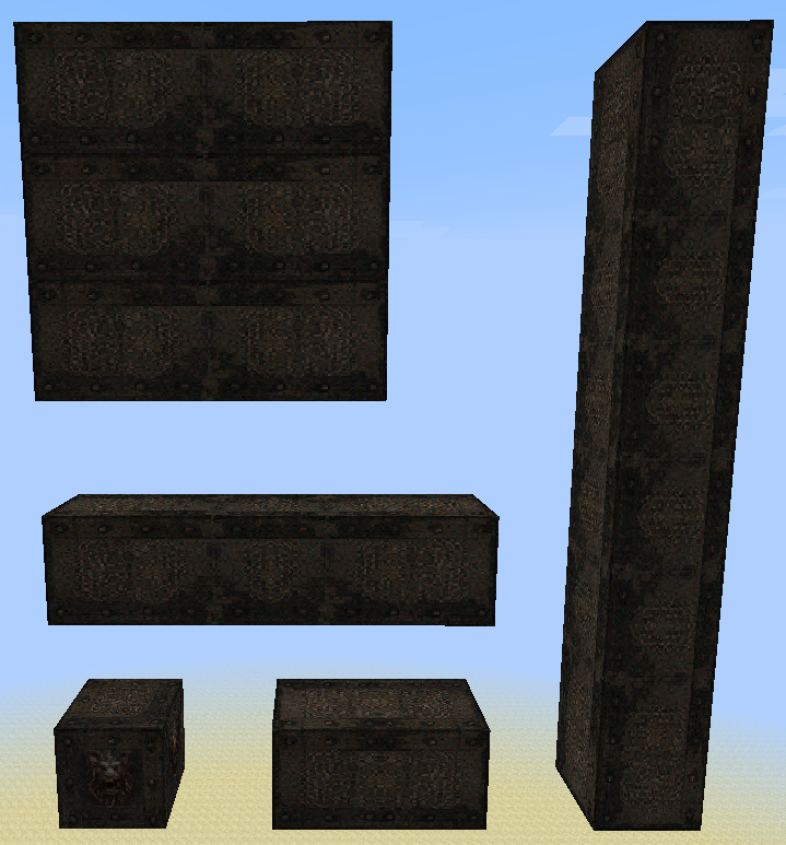 iron blocks