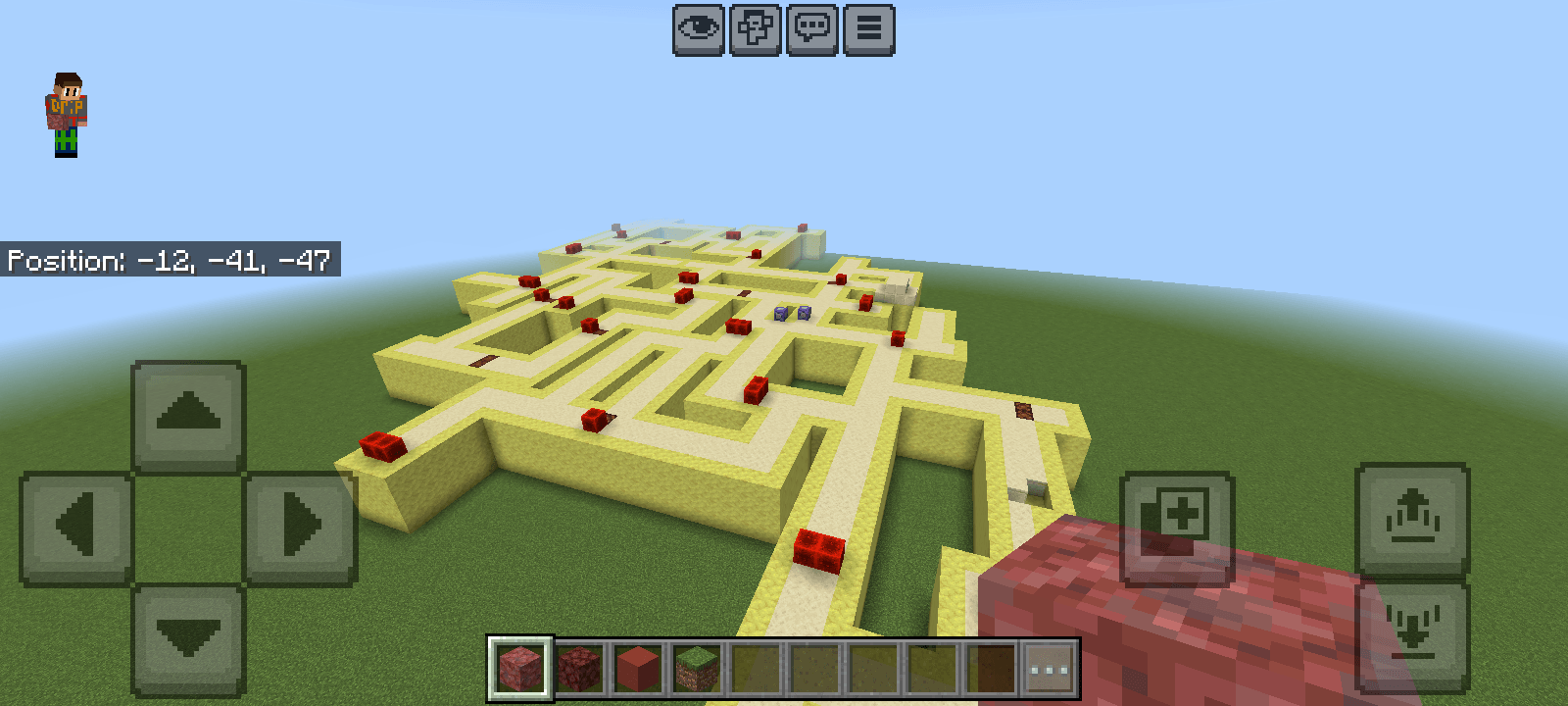 The outside of the map (Stage 1)