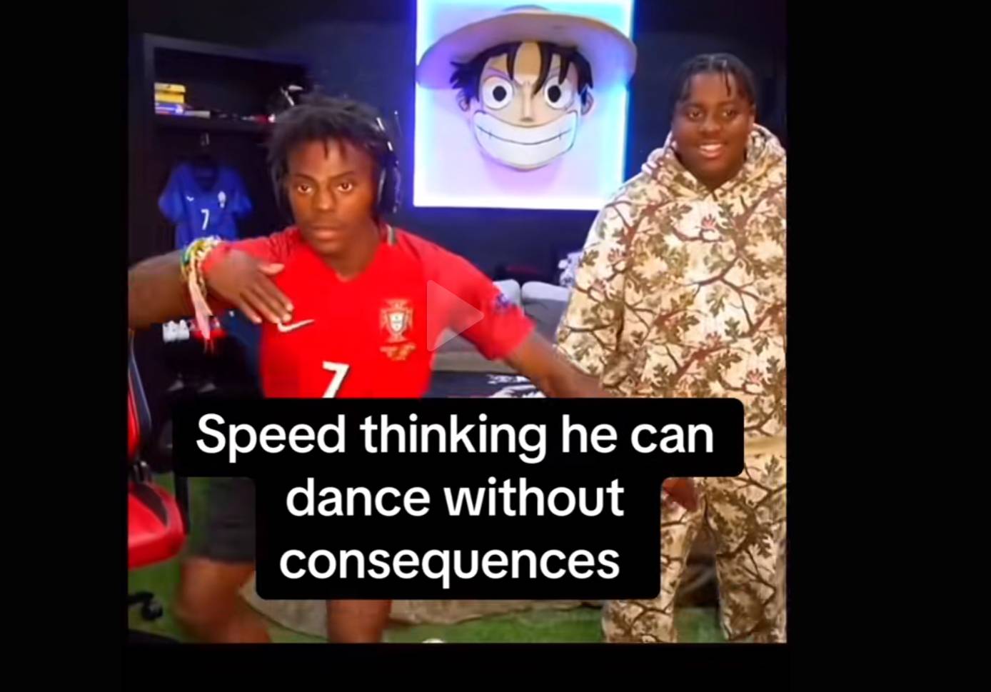 I show speed thinking something gubby