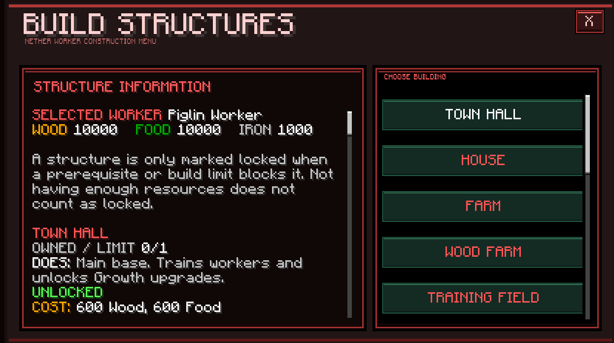 Nether UI