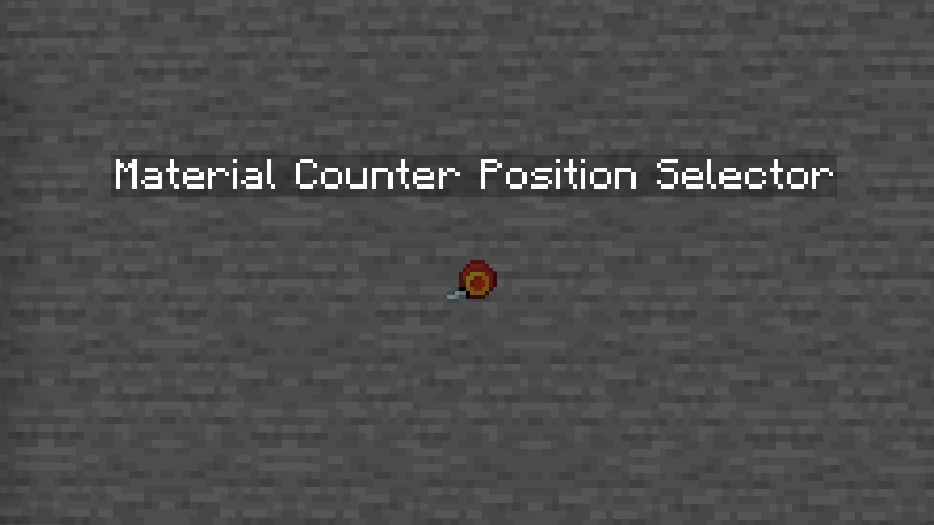 Thumbnail The screenshot shows the selection tool used to mark an area and count the materials required within it.
