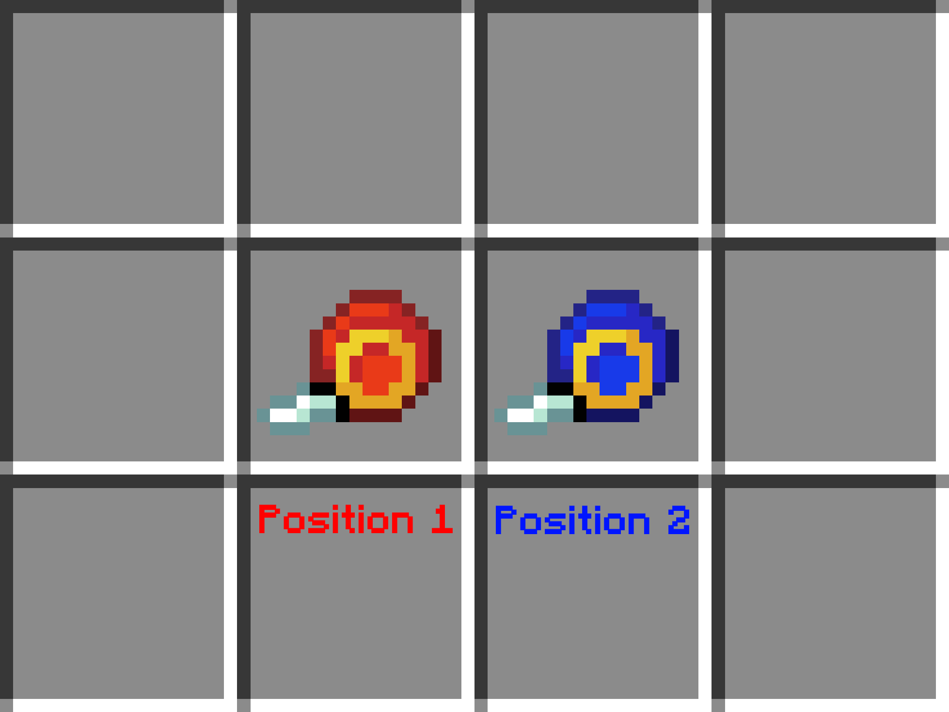 Thumbnail Tool Appearance Based on the Selected Position.