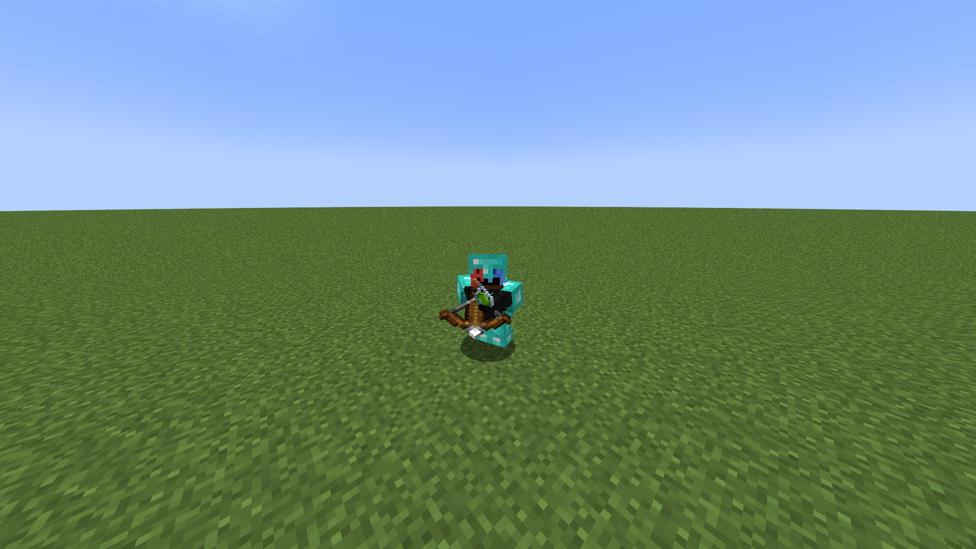 Thumbnail A screenshot of a player holding a crossbow loaded with a Tipped Arrow of Concentrated Zombie and a Concentrated Zombie Splash Potion.