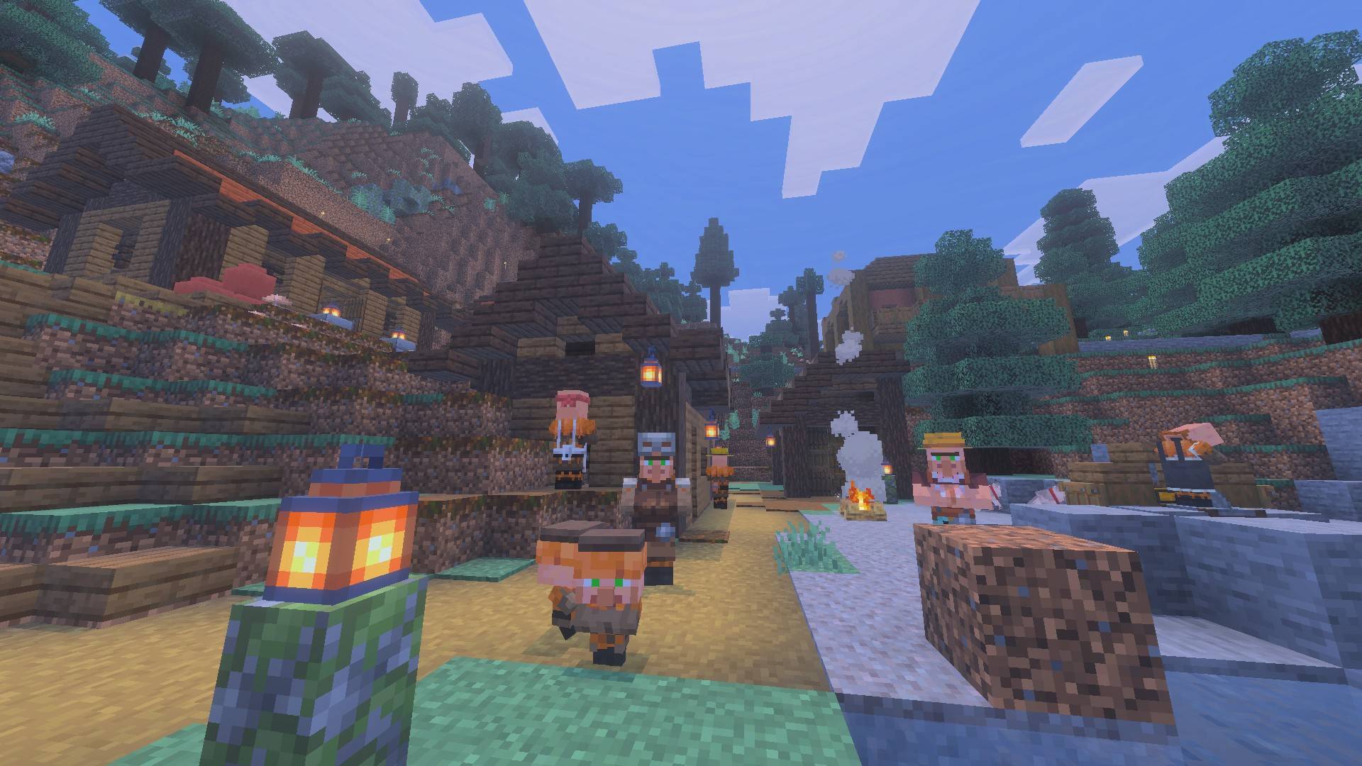 Old Growth Villagers who are very protective of their kids