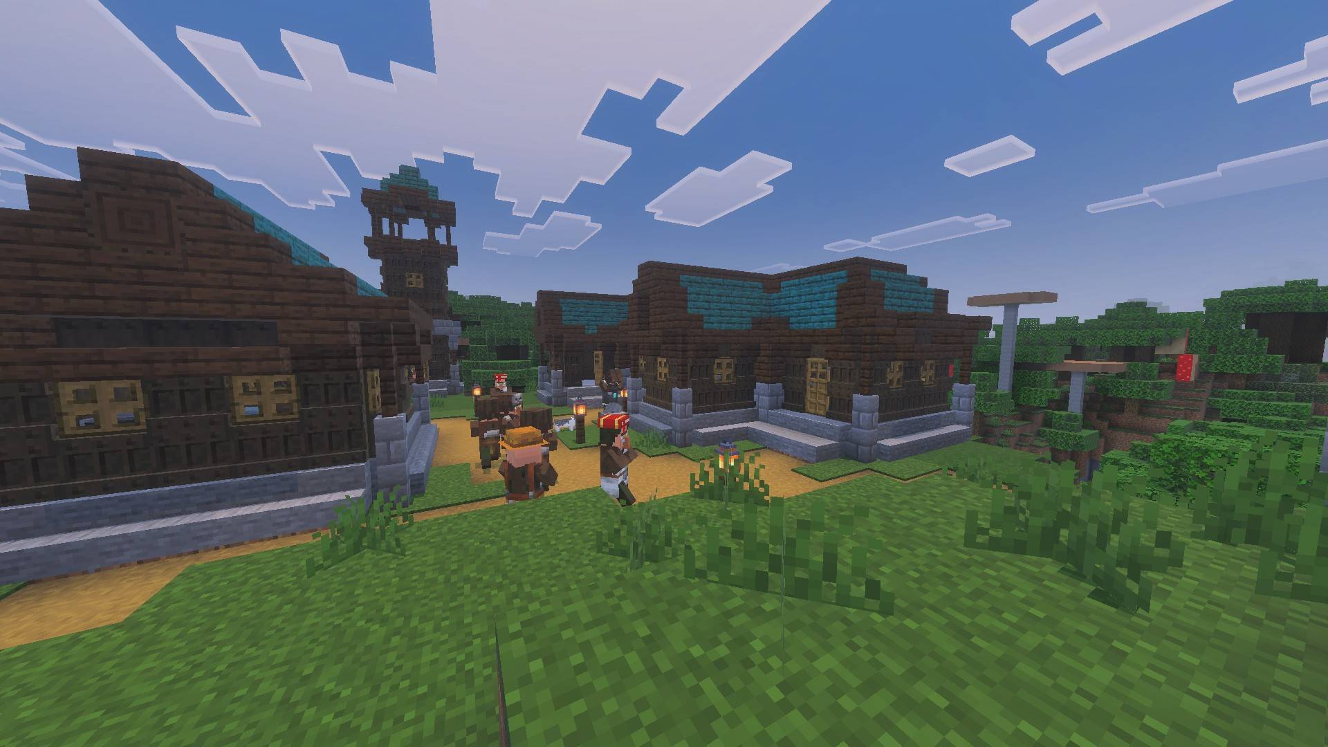 Dark Forest villagers gathered in Dimwood