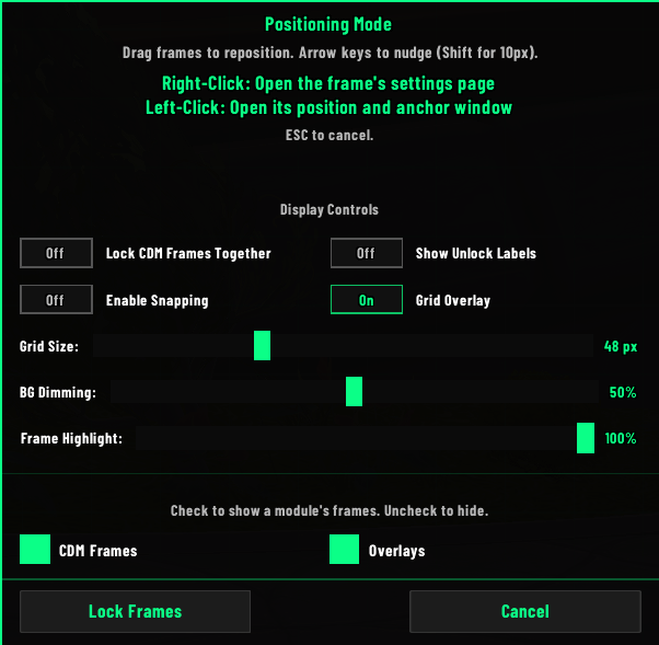Unlock Screen Options