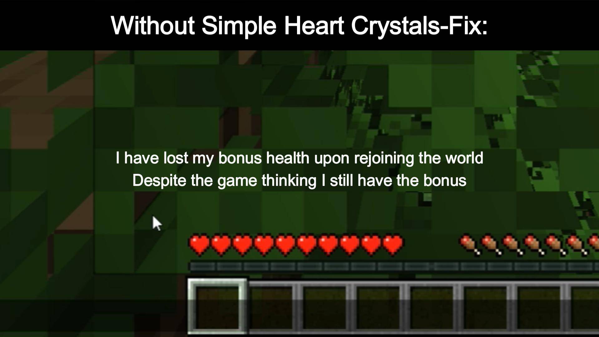 Without Simple Heart Crystals - Fix