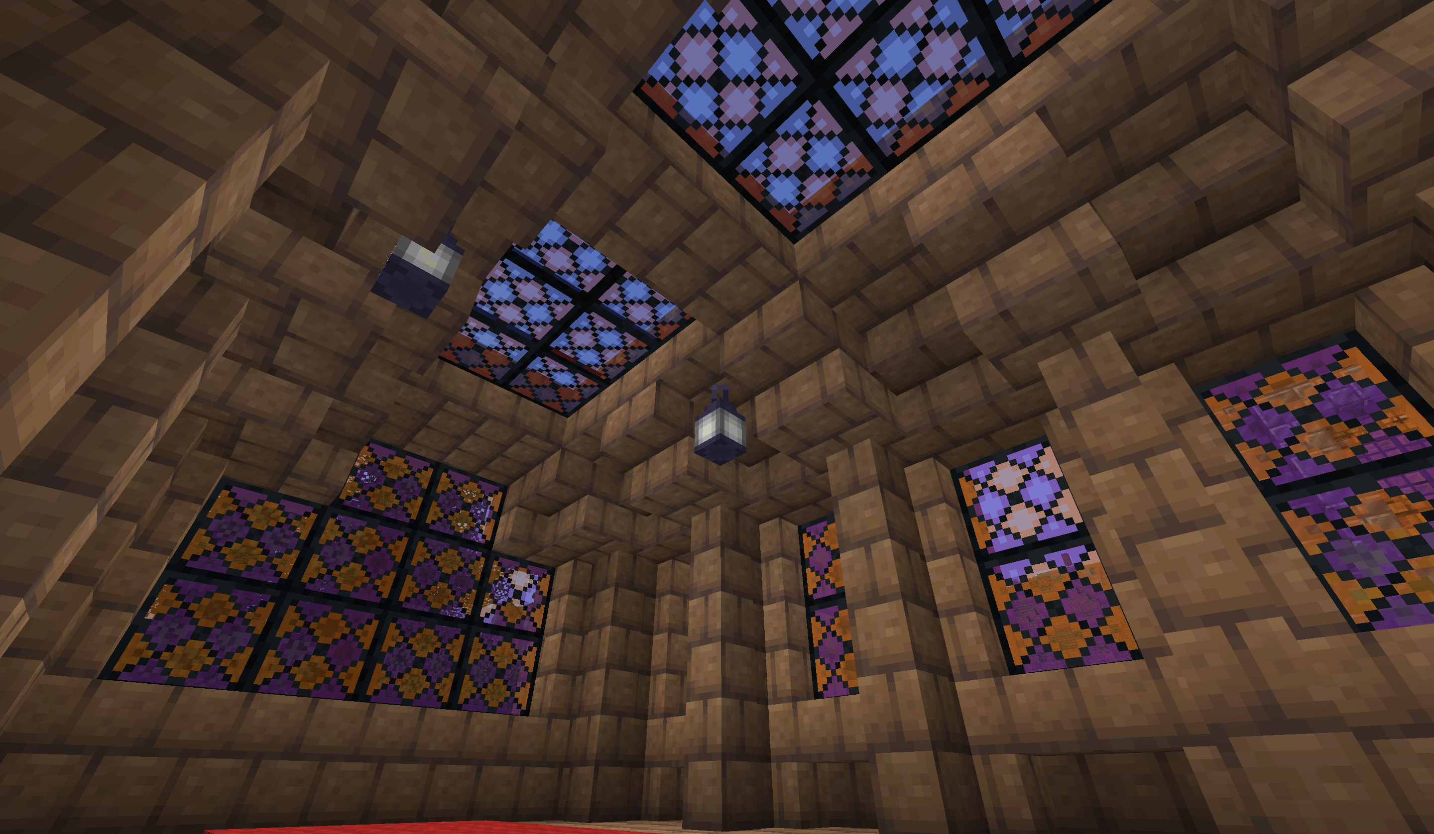 Place your leaded glass in any direction, even on the ceiling!