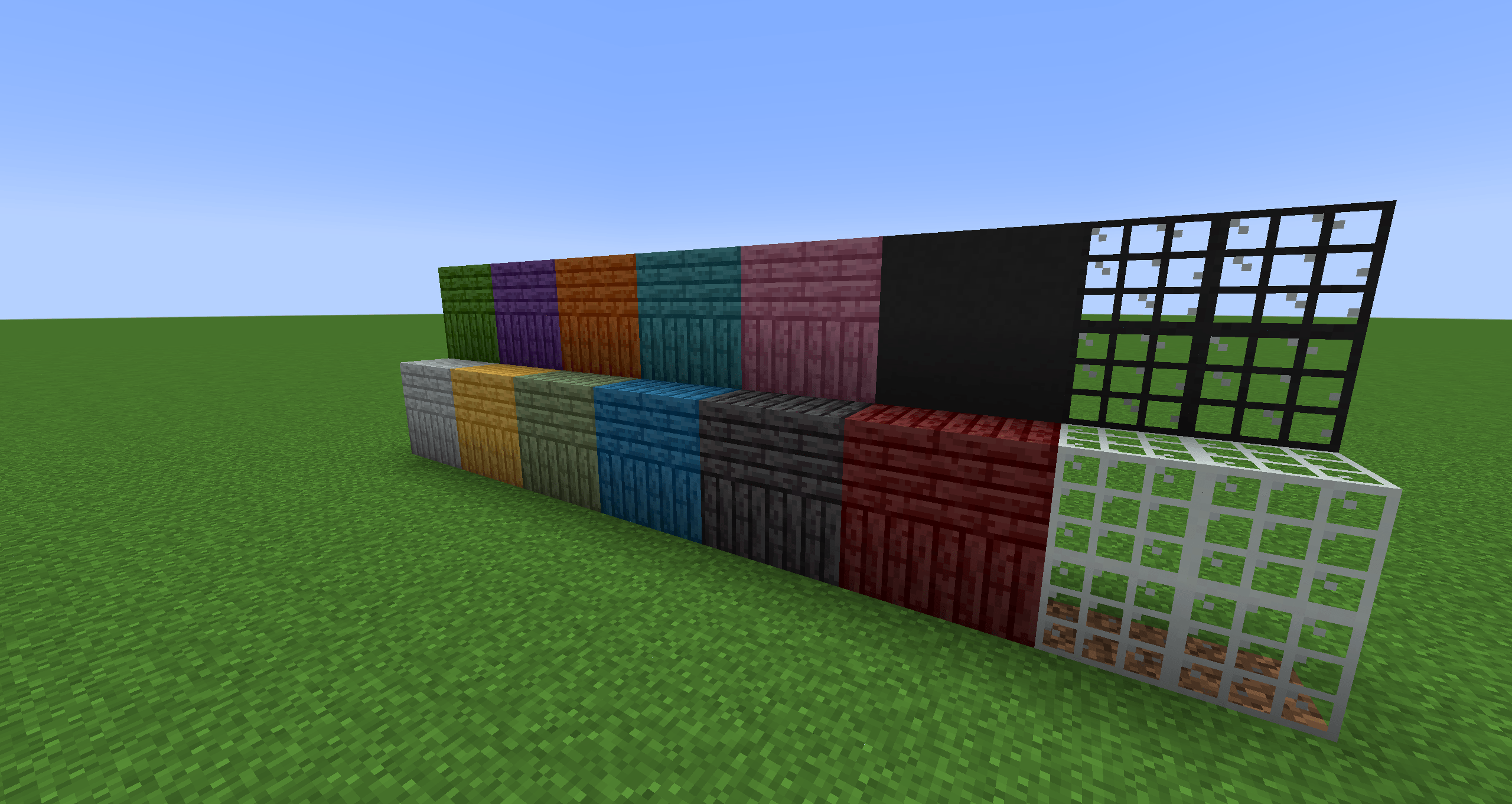 Planked Planks and Glass Blocks Currently