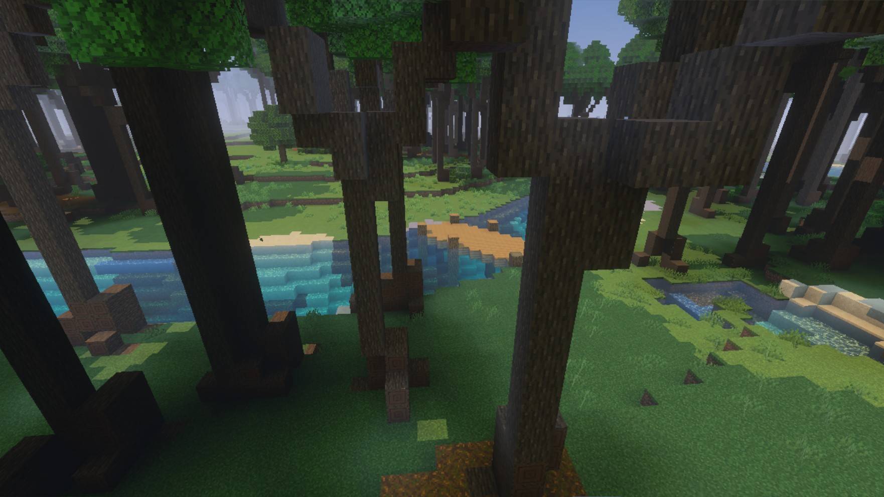 This bridge will be first appear on starting forest
