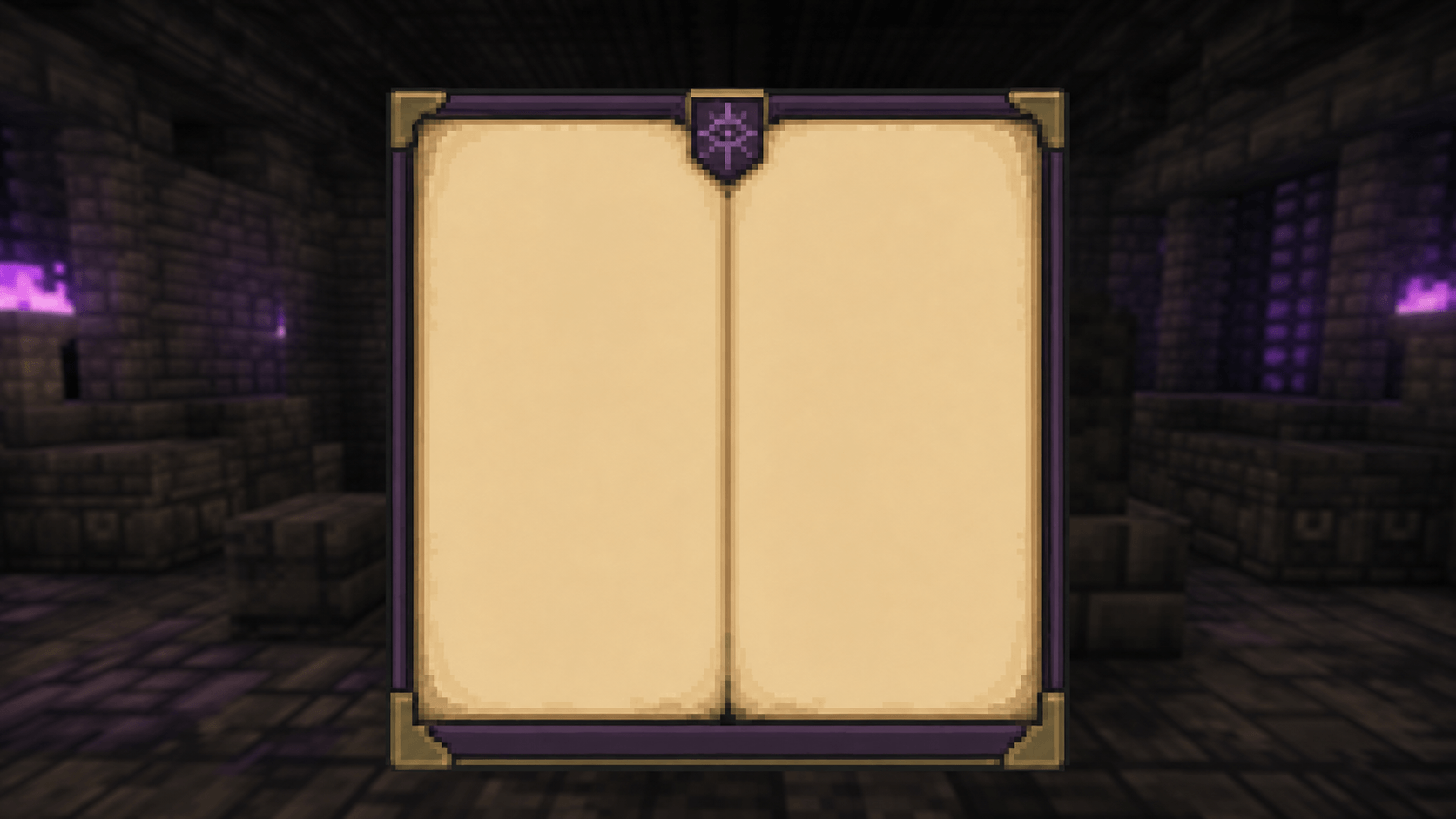 The custom two-page journal used to review every Taboo observation recorded by the player.