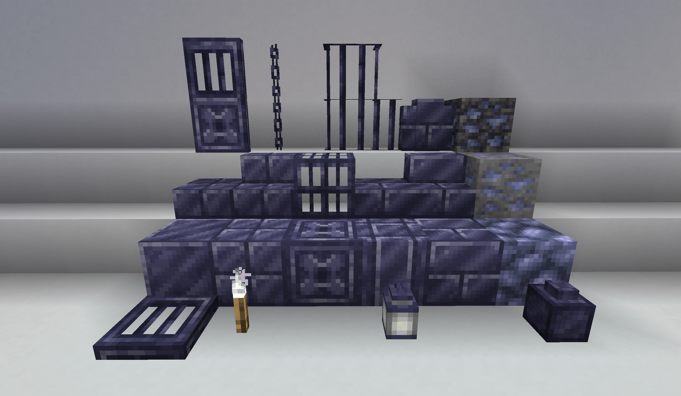 An overview of some of the lead blocks in this mod.