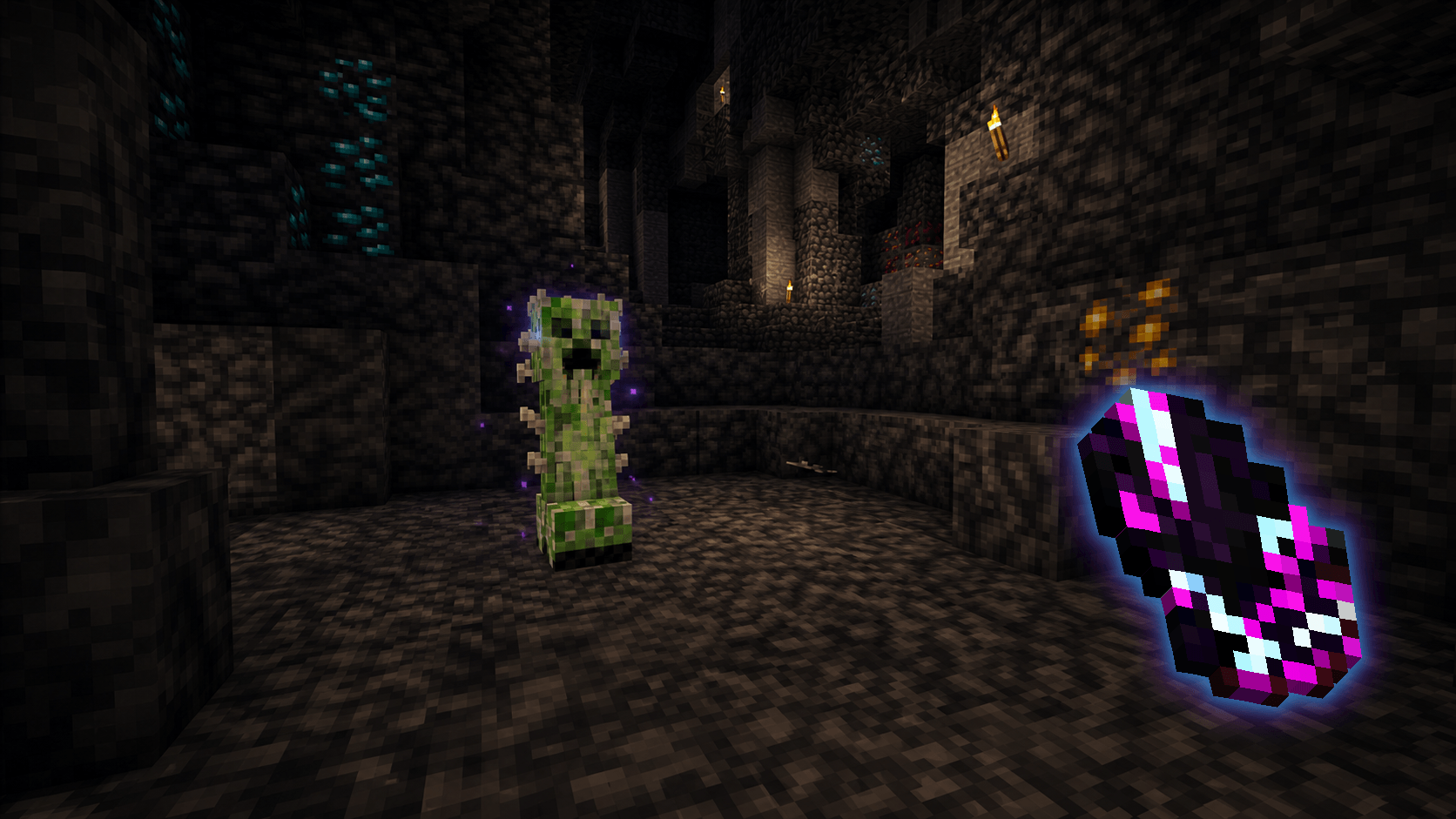 A player discovers the rare Patient Fuse Taboo while exploring a deep cave with the Taboo Compendium.