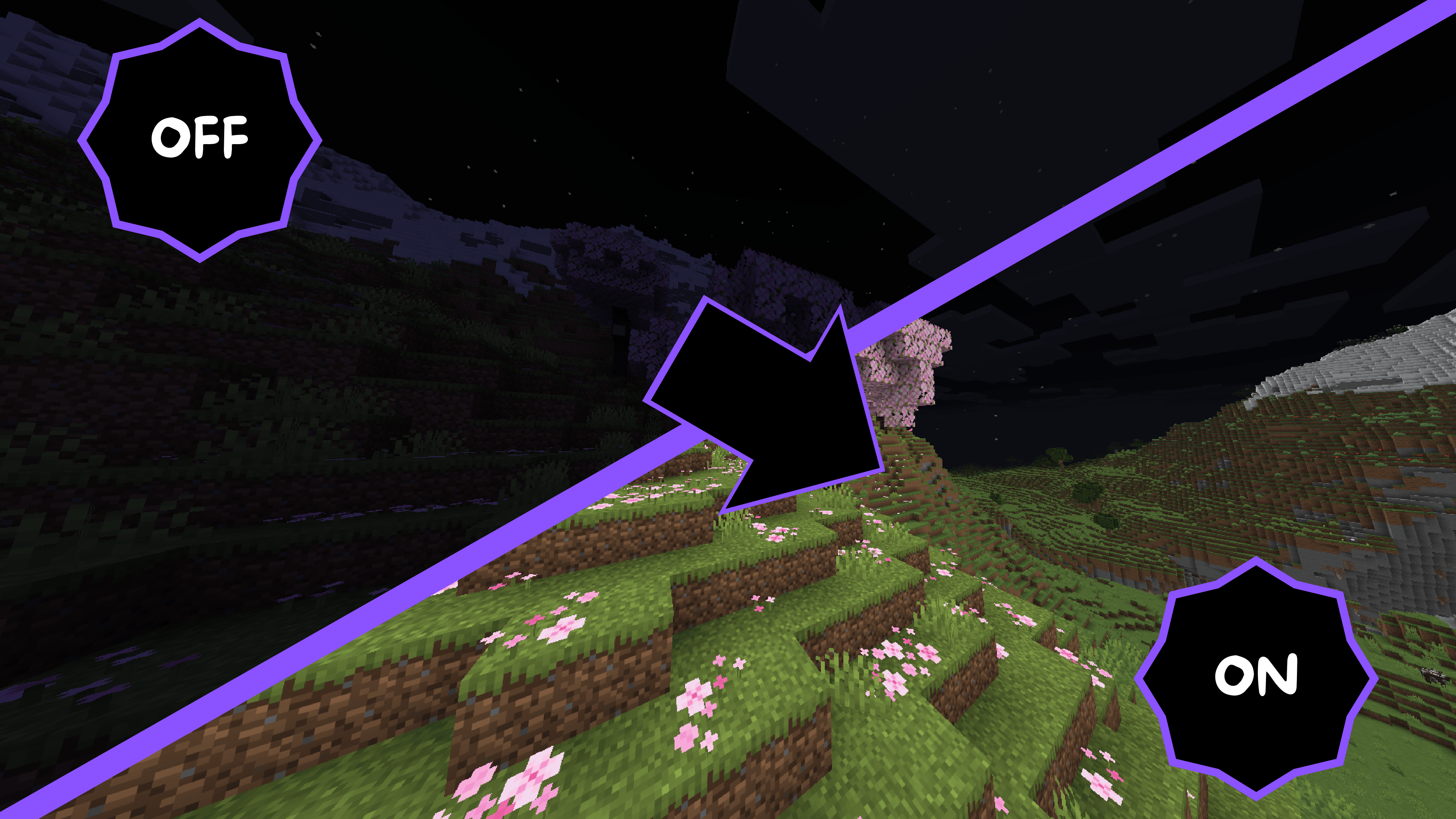 Fullbright ON/OFF in game view
