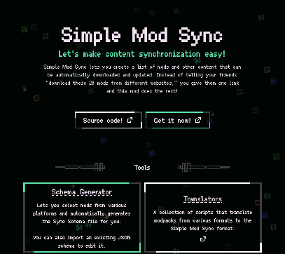 Website landing