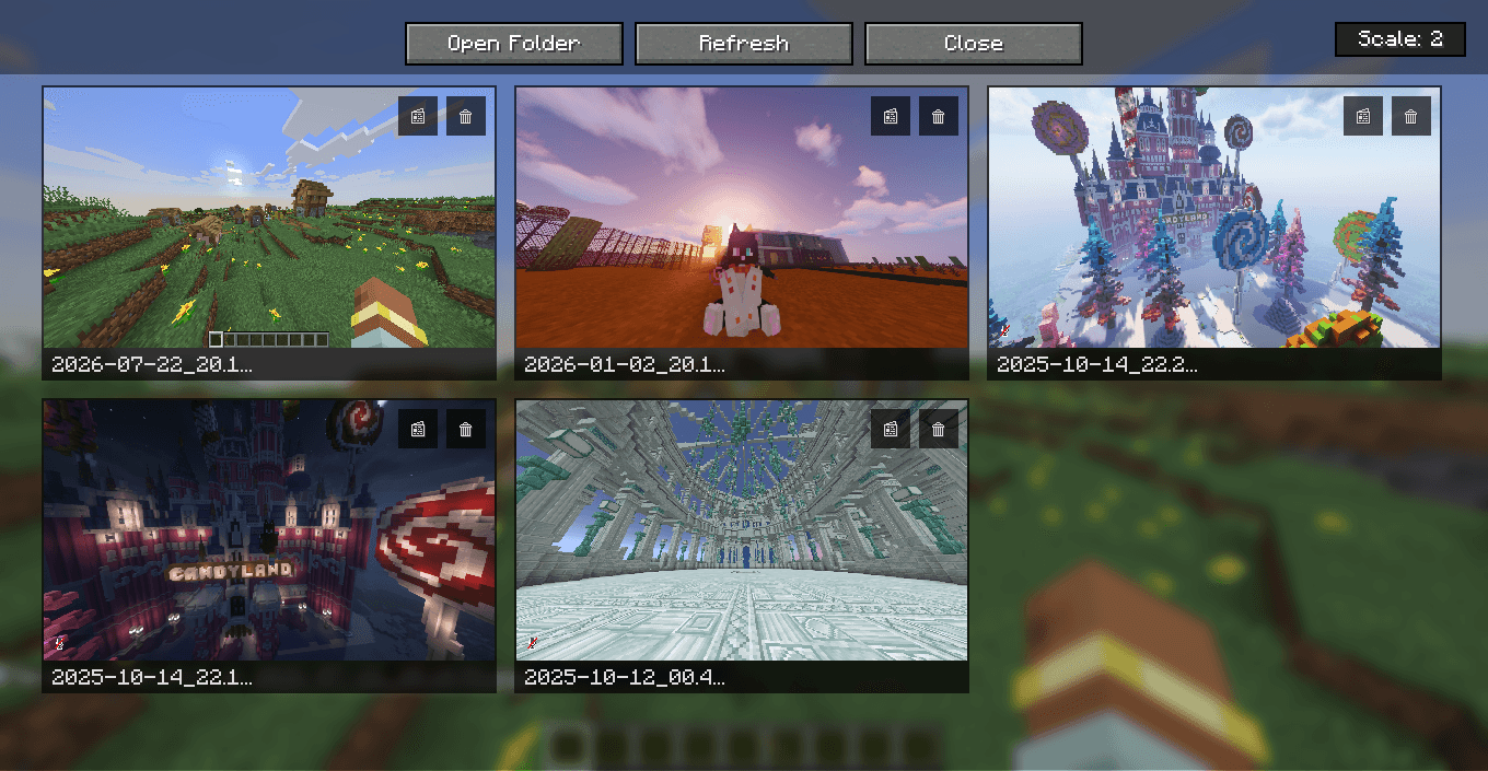 Menu Preview
