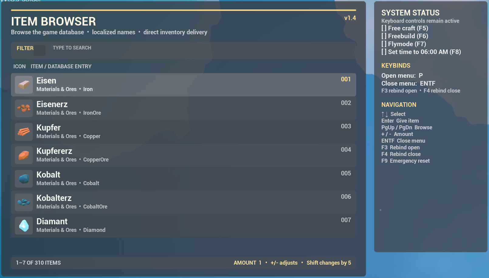 Ingame Screenshot (v1.4)