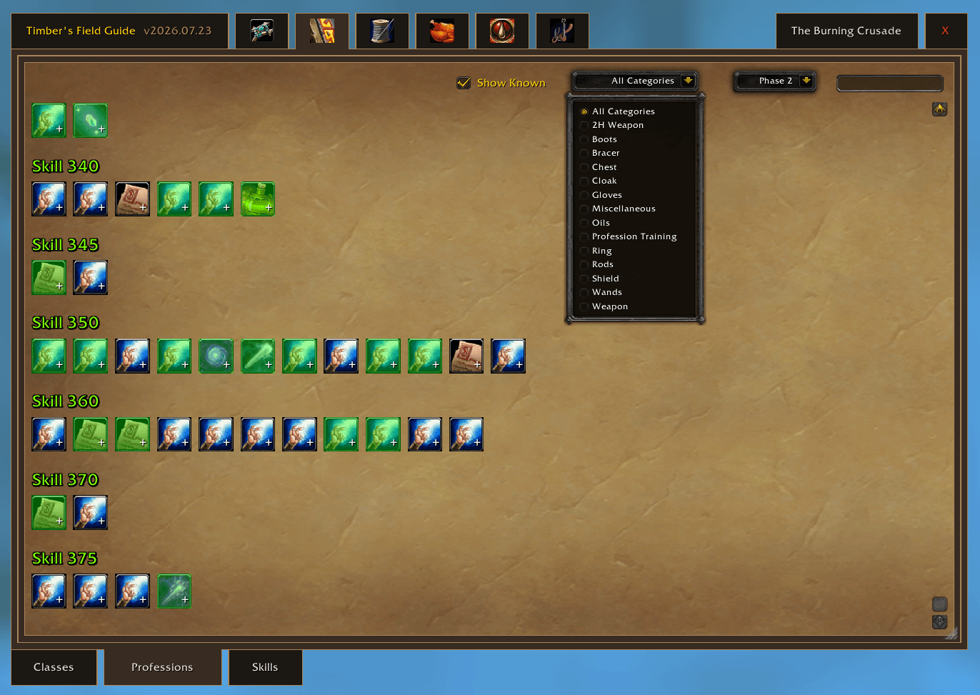 Thumbnail Categories allow you to quickly get to the exact information you're hunting for.